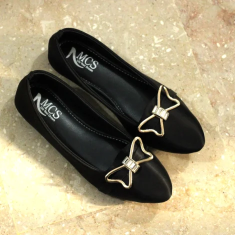 TPR Butterfly Buckle Pumps