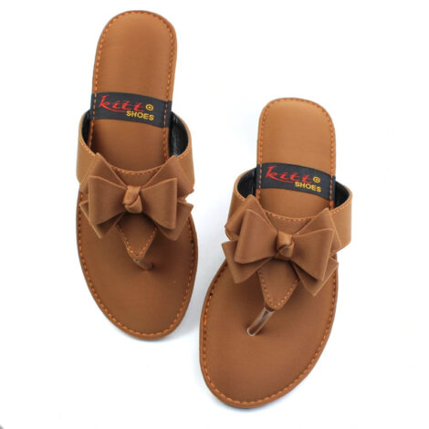 Bow Kolhapuri Slides  ( 3 Colors)